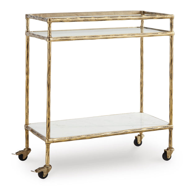 Signature Design by Ashley Plattfield A4000625 Bar Cart IMAGE 1