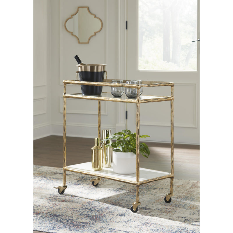 Signature Design by Ashley Plattfield A4000625 Bar Cart IMAGE 4