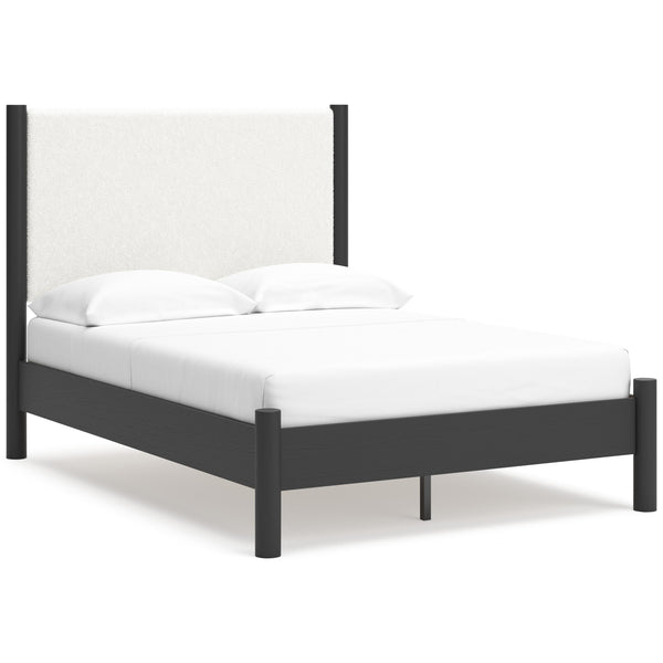 Signature Design by Ashley Cadmori Full Upholstered Panel Bed B2616-87/B2616-84/B100-12 IMAGE 1