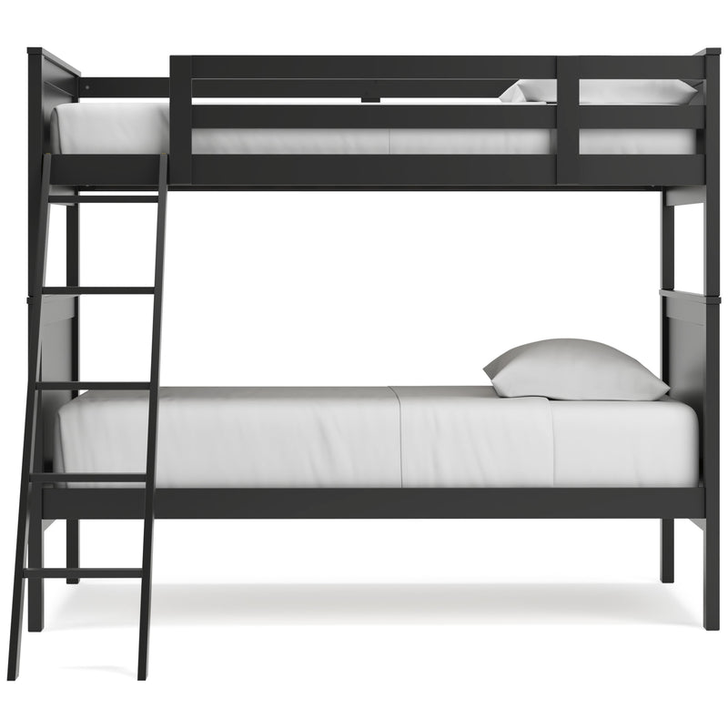 Signature Design by Ashley Nextonfort B396B7 Twin over Twin Bunk Bed IMAGE 2