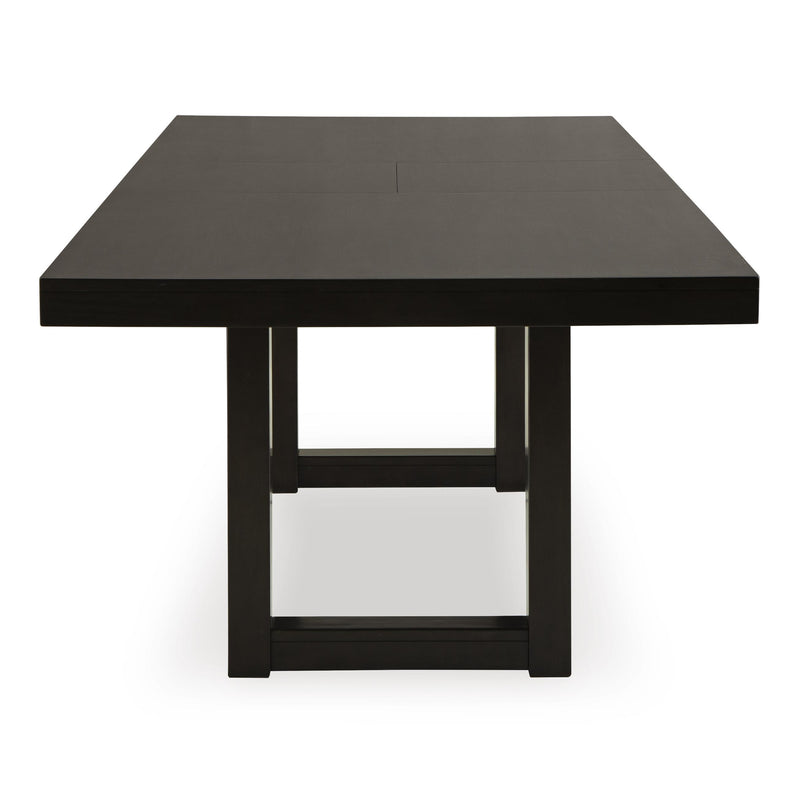 Signature Design by Ashley Neymorton Dining Table with Pedestal Base D618-35 IMAGE 4