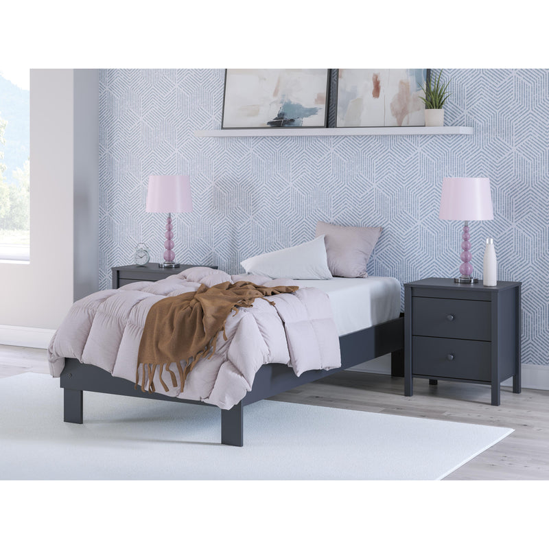 Diamond Modern Furniture Exclusive Design Simmenfort Twin Platform Bed EB1528-111 IMAGE 6