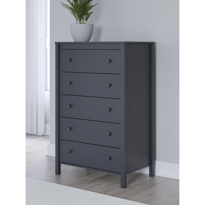 Diamond Modern Furniture Exclusive Design Simmenfort 5-Drawer Chest EB1528-245 IMAGE 7