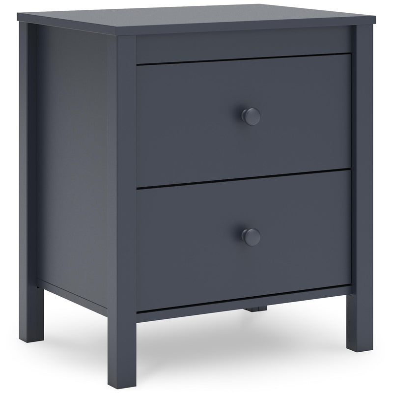 Diamond Modern Furniture Exclusive Design Simmenfort 2-Drawer Nightstand EB1528-292 IMAGE 1