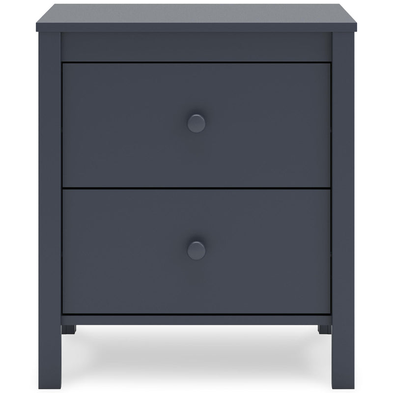 Diamond Modern Furniture Exclusive Design Simmenfort 2-Drawer Nightstand EB1528-292 IMAGE 3