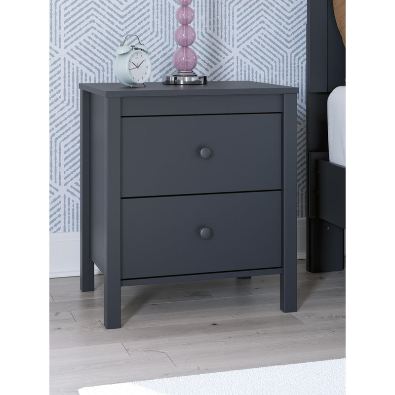 Diamond Modern Furniture Exclusive Design Simmenfort 2-Drawer Nightstand EB1528-292 IMAGE 7