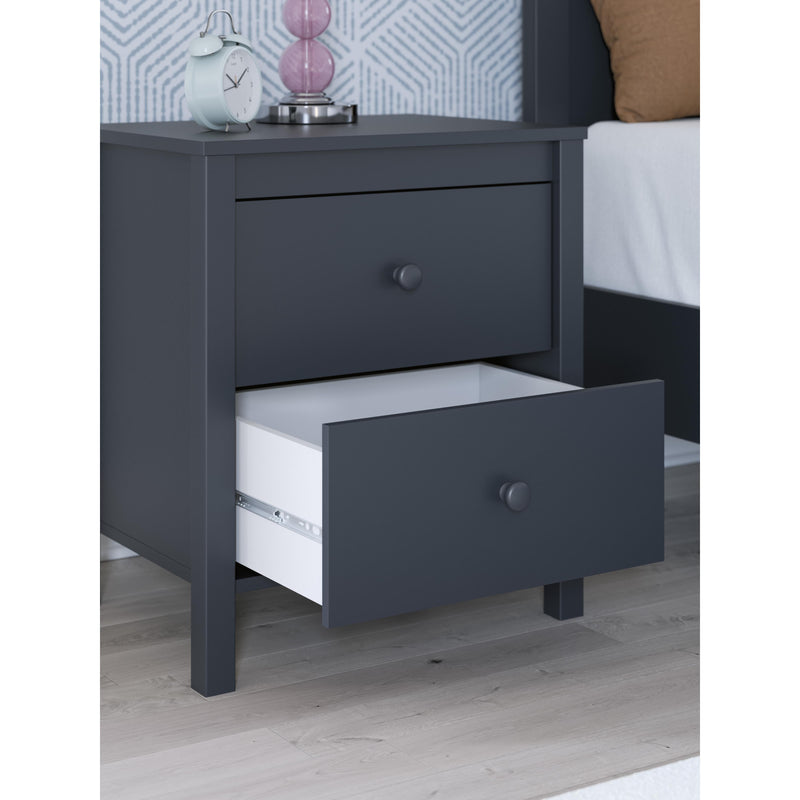 Diamond Modern Furniture Exclusive Design Simmenfort 2-Drawer Nightstand EB1528-292 IMAGE 8