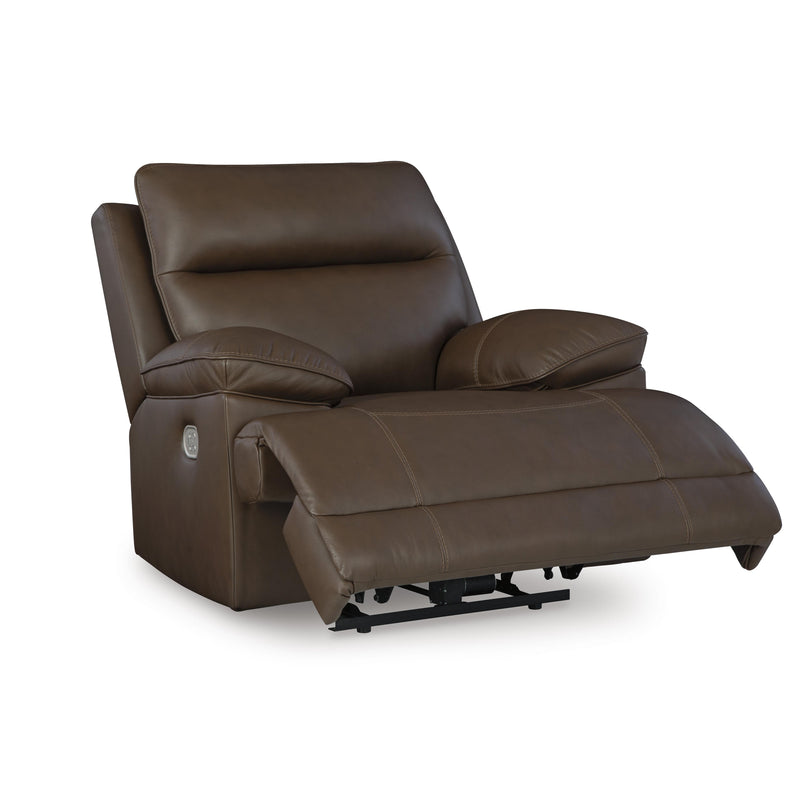 Diamond Modern Furniture Exclusive Design VonRyan Power Leather Match Recliner U1040013 IMAGE 2