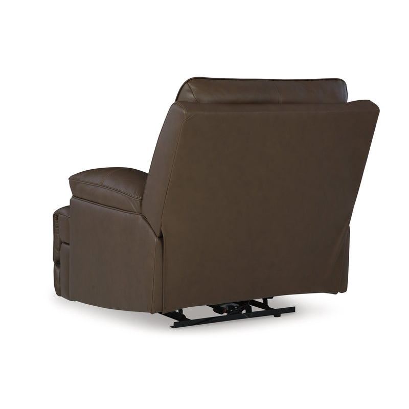 Diamond Modern Furniture Exclusive Design VonRyan Power Leather Match Recliner U1040013 IMAGE 4