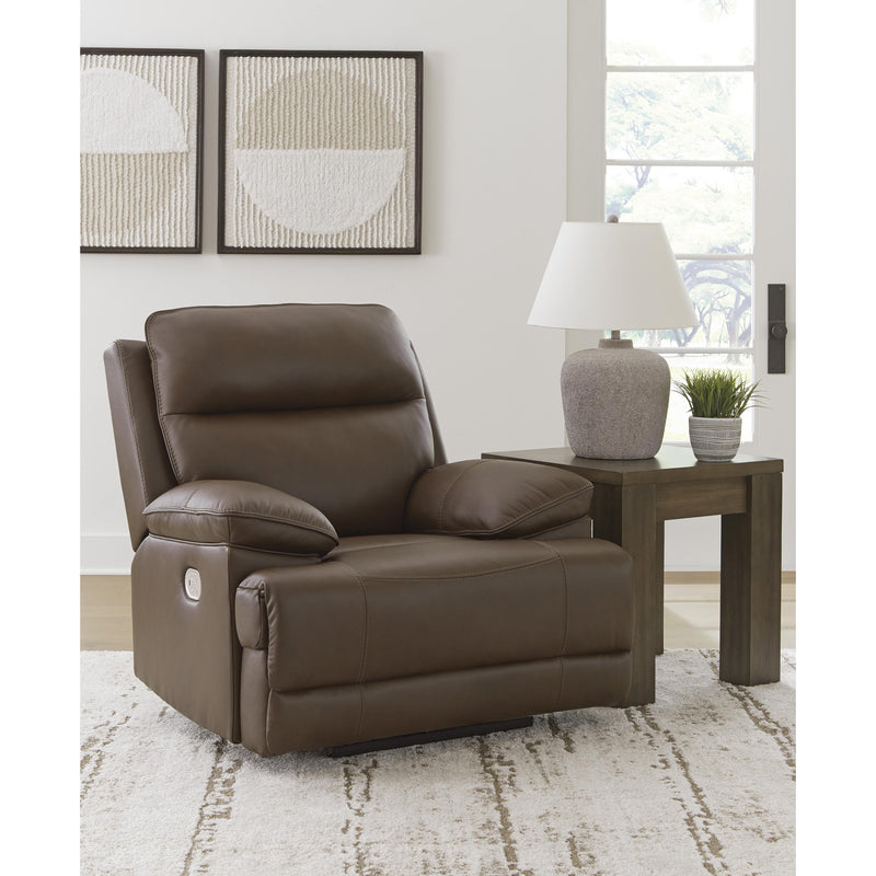 Diamond Modern Furniture Exclusive Design VonRyan Power Leather Match Recliner U1040013 IMAGE 7