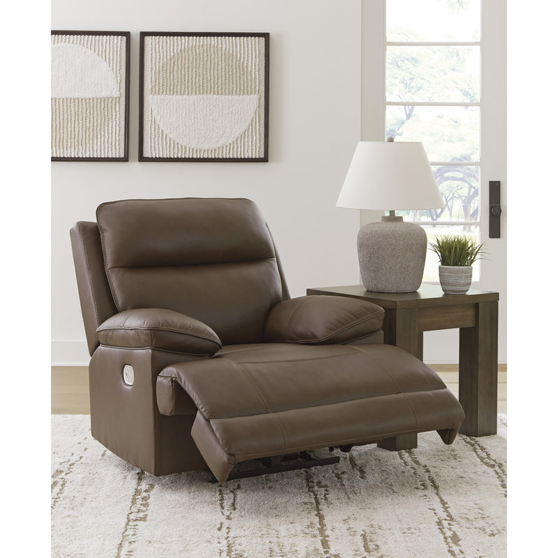 Diamond Modern Furniture Exclusive Design VonRyan Power Leather Match Recliner U1040013 IMAGE 8