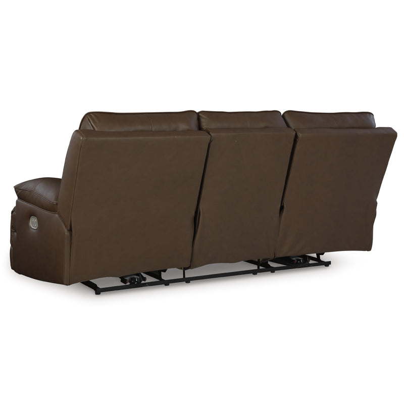 Diamond Modern Furniture Exclusive Design VonRyan Power Reclining Leather Match Sofa U1040015 IMAGE 3