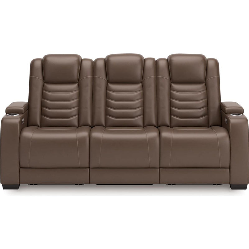 Diamond Modern Furniture Exclusive Design High Impact Power Reclining Leather Match Sofa U1060115 IMAGE 1