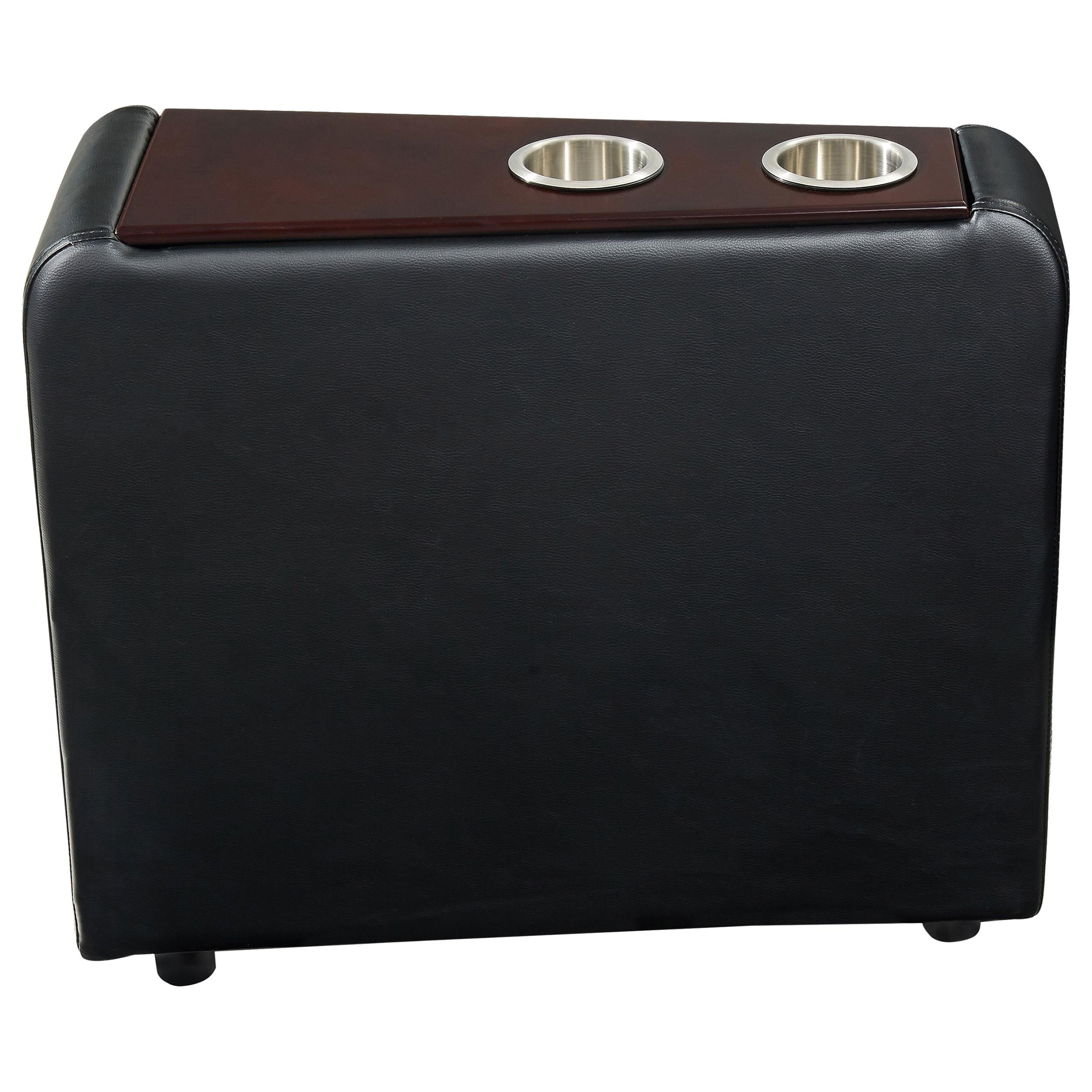 Diamond Modern Furniture COA Toohey Leather Look Reclining Home Theater Seating with Wall Hugger 600181-S4A IMAGE 11