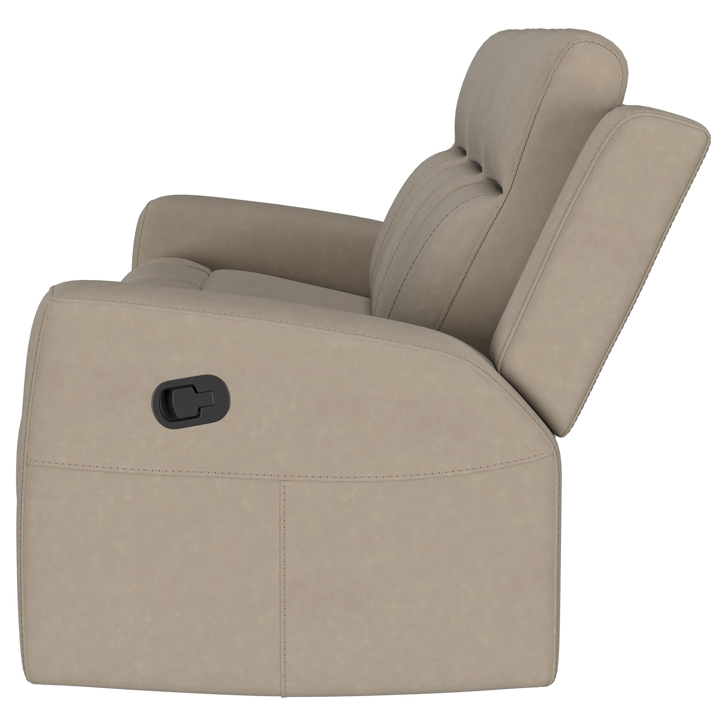 Diamond Modern Furniture COA Brentwood Reclining Fabric Sofa 610281 IMAGE 4