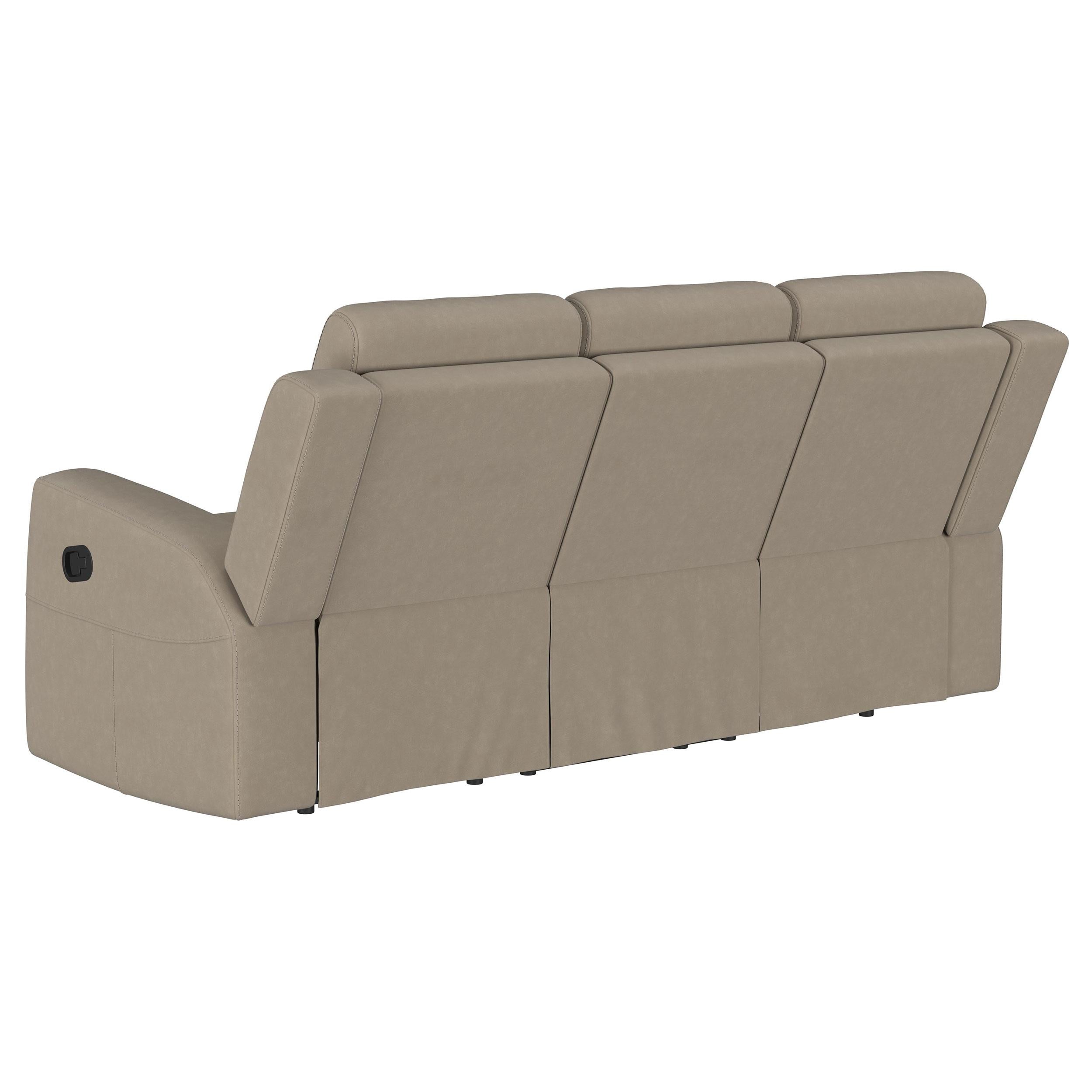 Diamond Modern Furniture COA Brentwood Reclining Fabric Sofa 610281 IMAGE 5