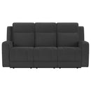 Diamond Modern Furniture COA Brentwood Reclining Fabric Sofa 610284 IMAGE 2