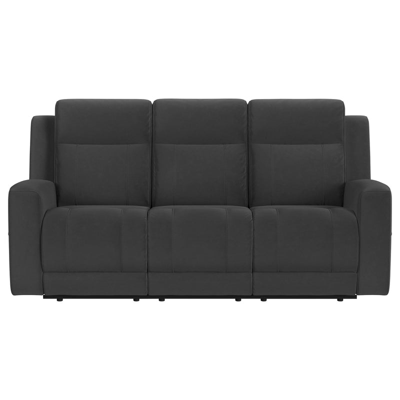 Diamond Modern Furniture COA Brentwood Reclining Fabric Sofa 610284 IMAGE 2