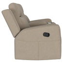Diamond Modern Furniture COA Brentwood Reclining Fabric Loveseat with Console 610282 IMAGE 9
