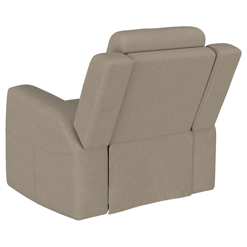 Diamond Modern Furniture COA Brentwood Fabric Recliner 610283 IMAGE 6