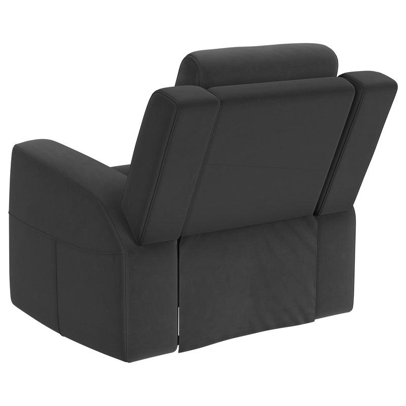 Diamond Modern Furniture COA Brentwood Fabric Recliner 610286 IMAGE 5