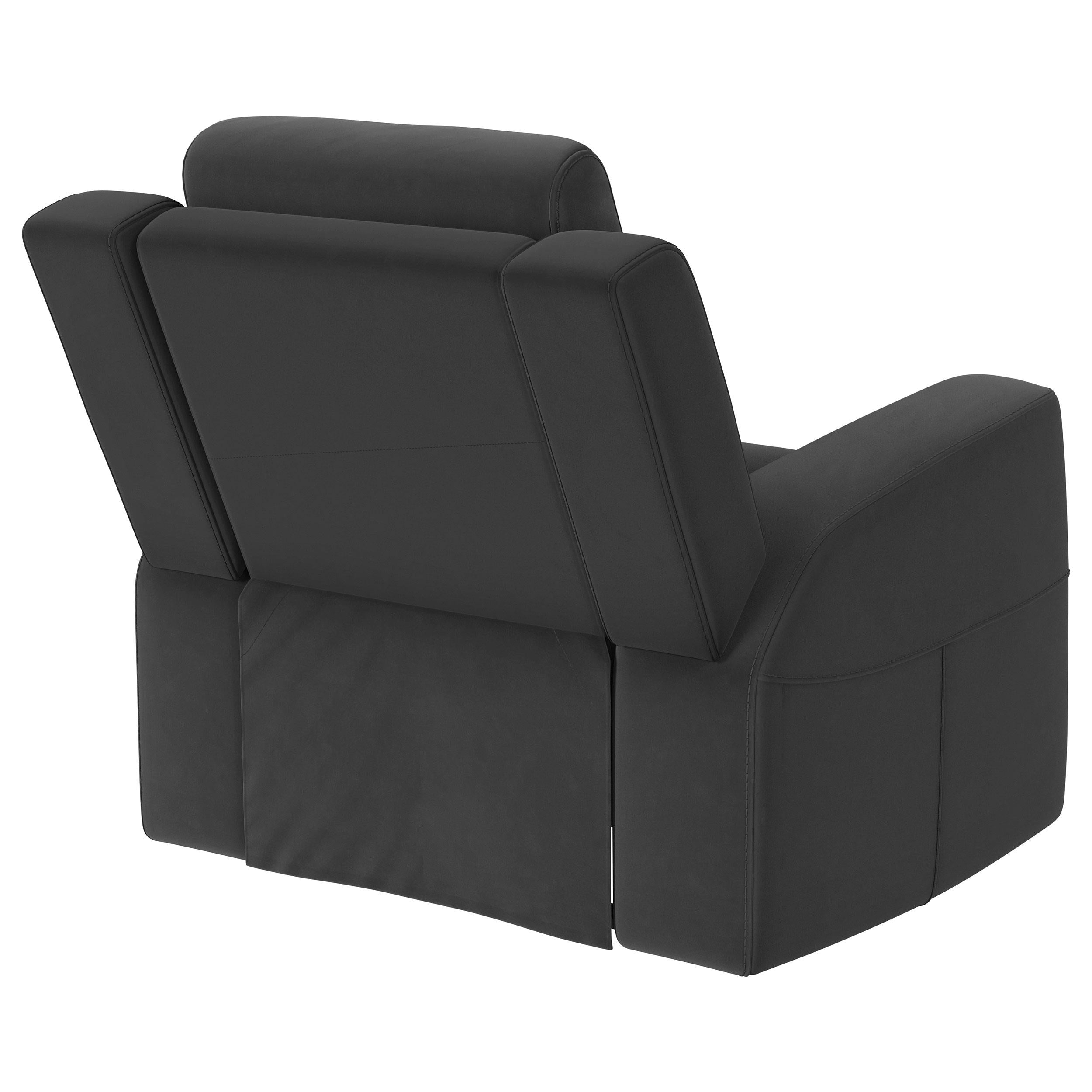 Diamond Modern Furniture COA Brentwood Fabric Recliner 610286 IMAGE 6