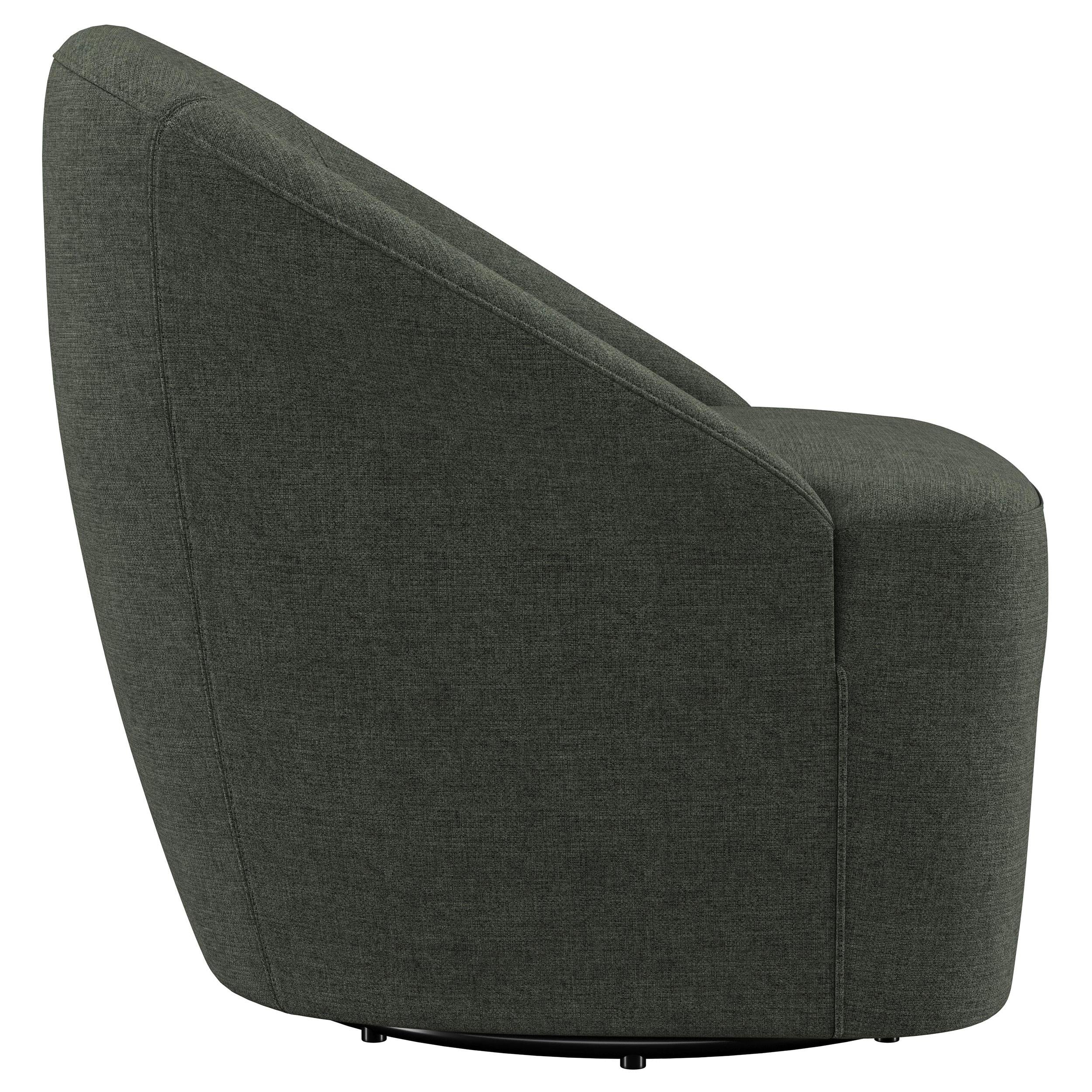 Diamond Modern Furniture COA Leon Swivel Fabric Accent Chair 903075 IMAGE 8
