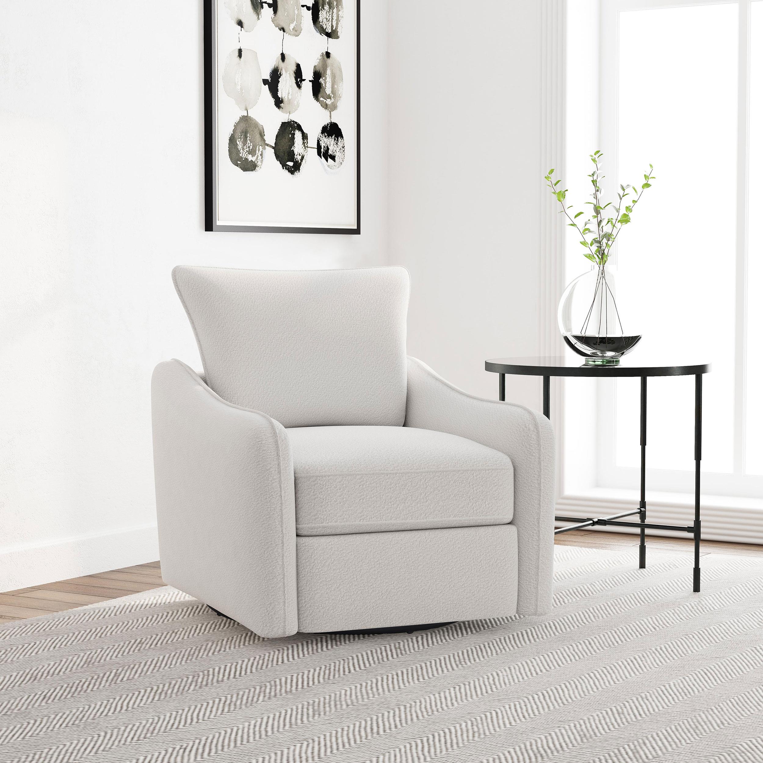 Diamond Modern Furniture COA Madia Swivel Glider Fabric Accent Chair 903391 IMAGE 11
