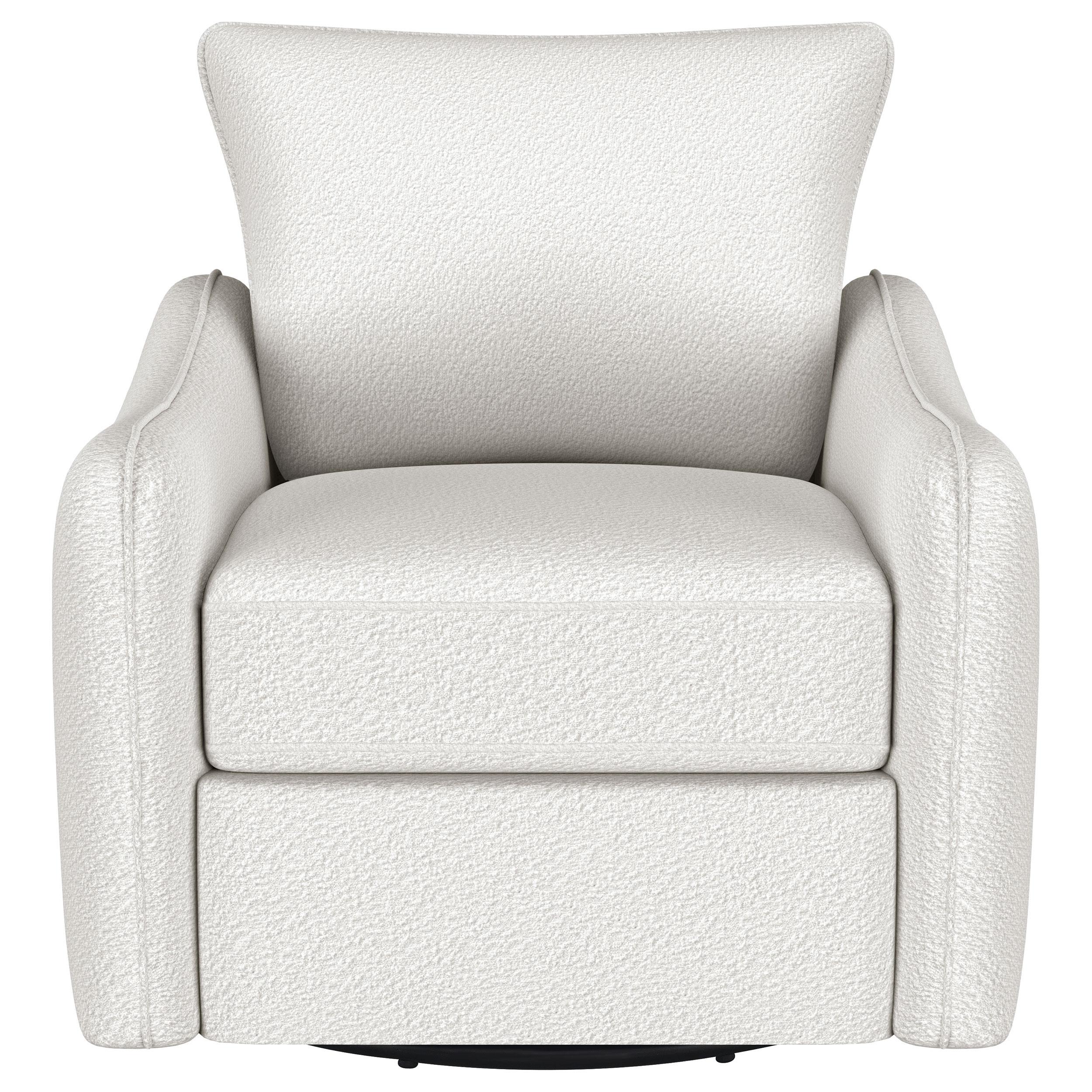 Diamond Modern Furniture COA Madia Swivel Glider Fabric Accent Chair 903391 IMAGE 2