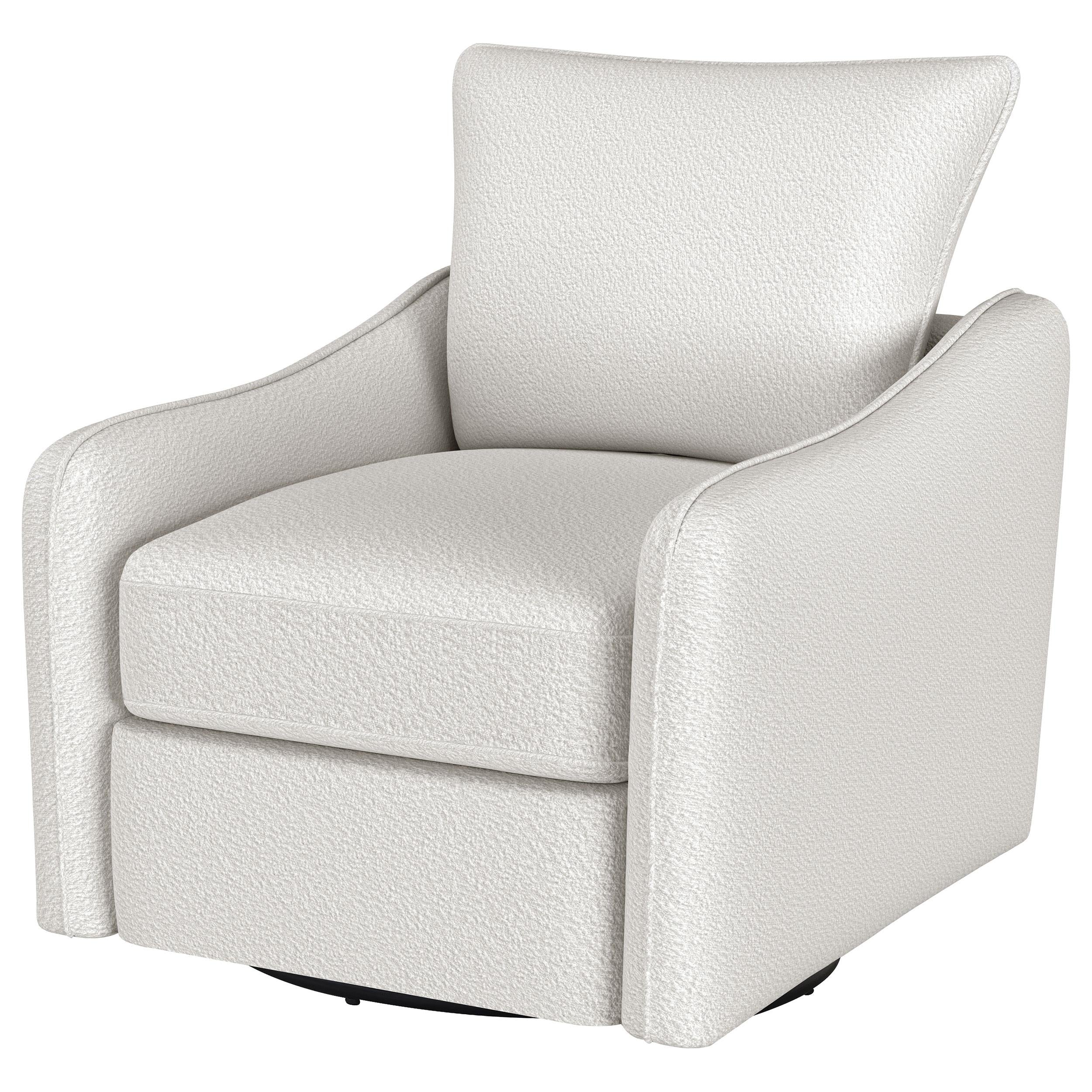 Diamond Modern Furniture COA Madia Swivel Glider Fabric Accent Chair 903391 IMAGE 3