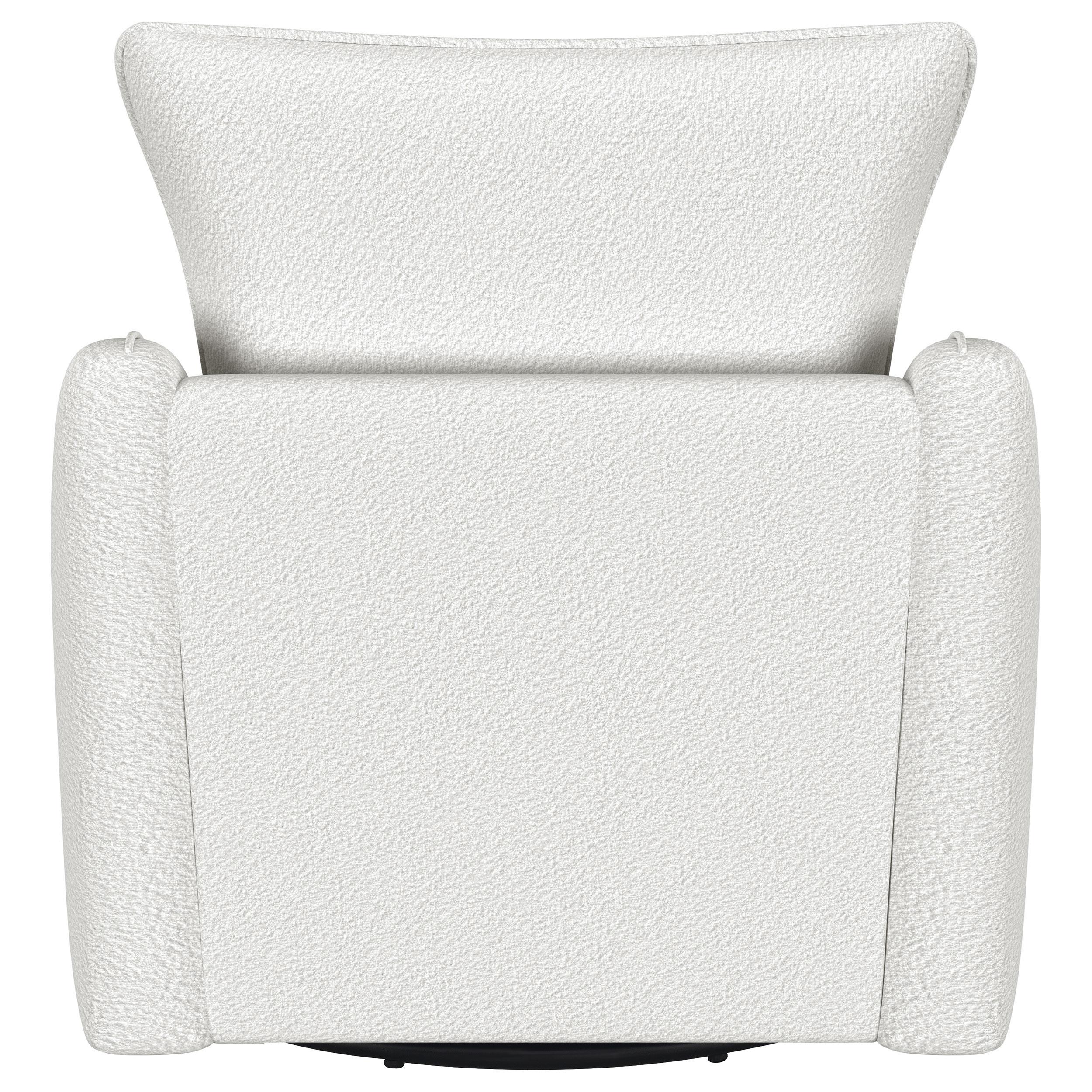Diamond Modern Furniture COA Madia Swivel Glider Fabric Accent Chair 903391 IMAGE 6