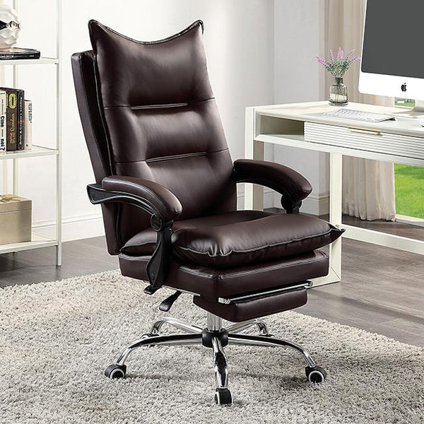 Furniture of America Office Chairs Office Chairs CM-FC668BR IMAGE 1
