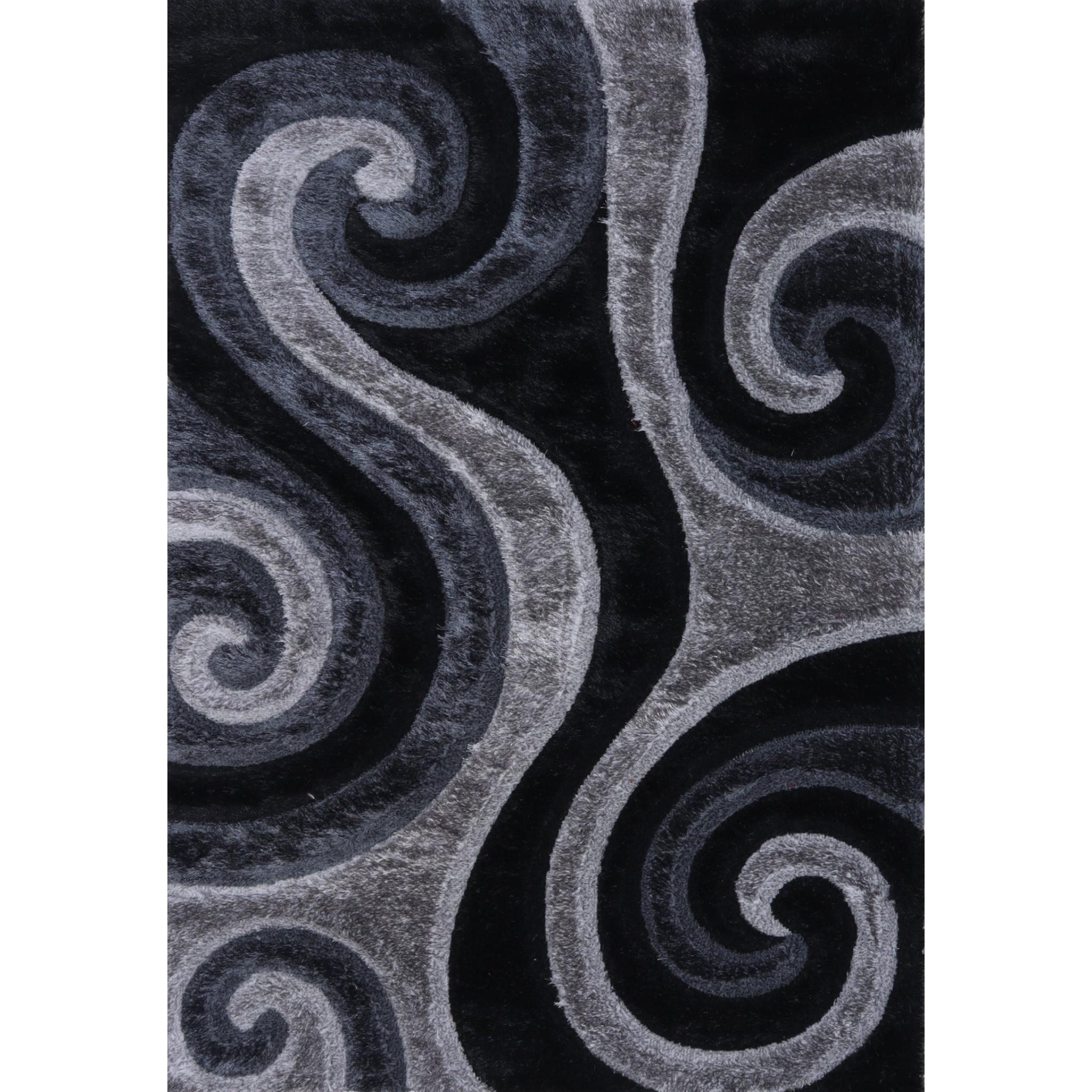 Nova Wholesale Furniture Rugs Rectangle 3D555-GRY-57 IMAGE 1