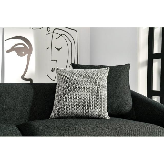 Enza Home Sofas Stationary Maison 3-Seater Sofa - Black IMAGE 7