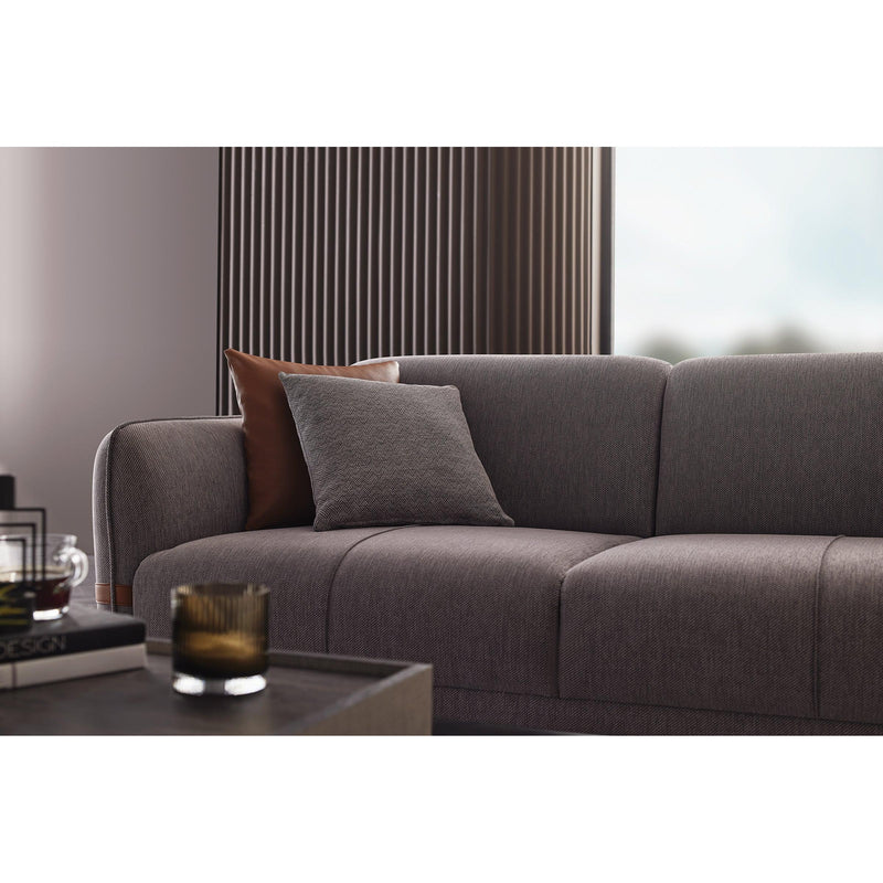 Enza Home Sleepers Sofabeds Linz 3-Seater Sofa Bed - Grey IMAGE 6