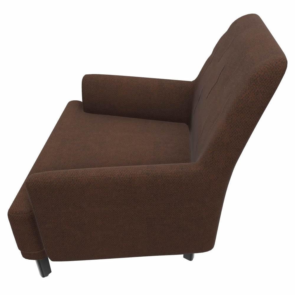 Enza Home Chairs Stationary Dorian Armchair - Brown IMAGE 2