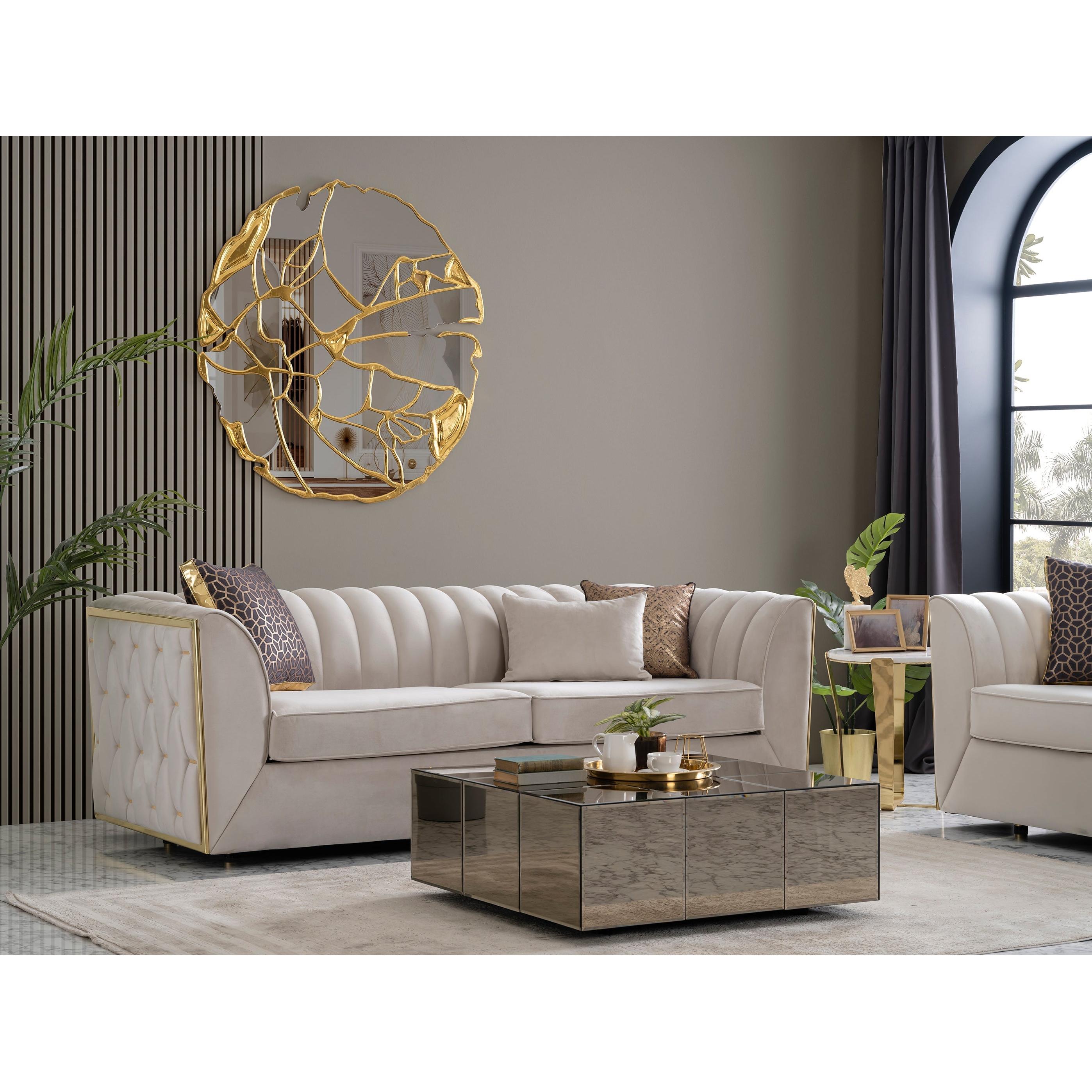 Nova Wholesale Furniture Occasional Tables Coffee Tables DREAMGLASS-CT IMAGE 2