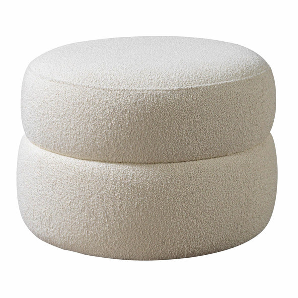 Nova Wholesale Furniture Ottomans Ottomans LARISSAIVORY-OTT IMAGE 1