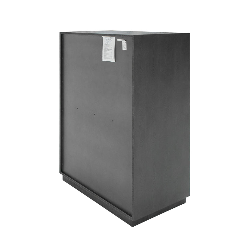 Modrest Manhattan- Contemporary Grey and Gold Chest