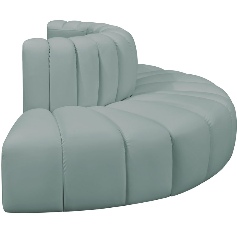 Diamond Modern Furniture Meridian Sofa 101Mint-S4G IMAGE 5