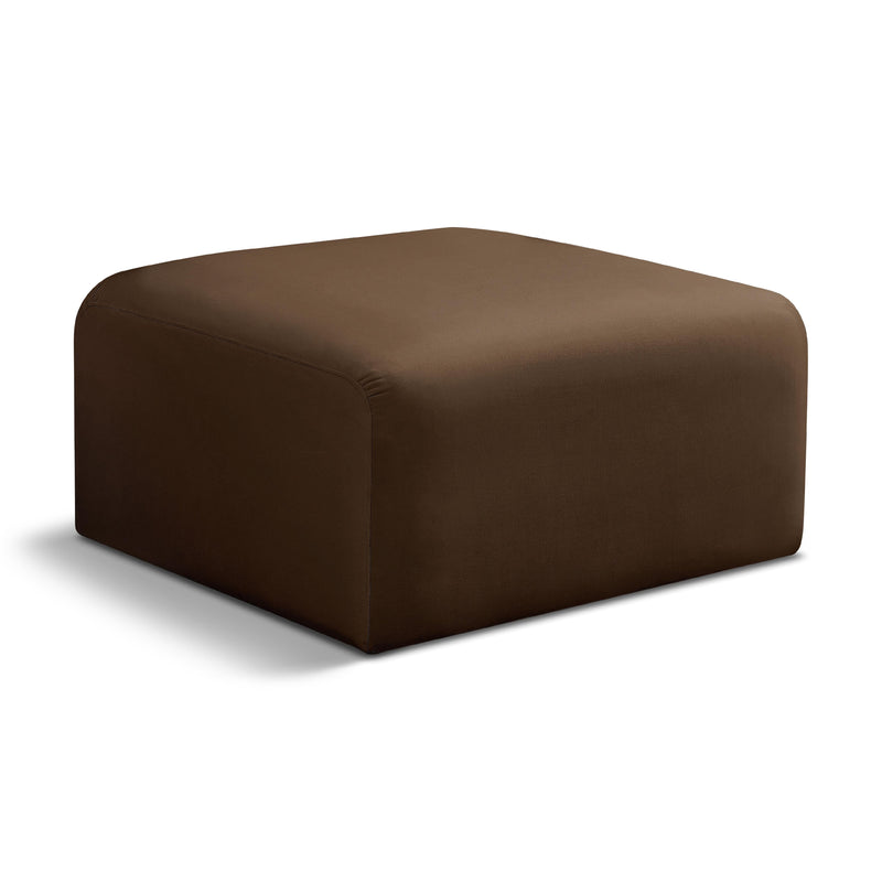 Diamond Modern Furniture Meridian Ottomans Ottomans 103Brown-Ott IMAGE 1