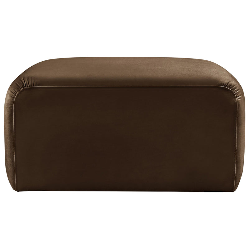 Diamond Modern Furniture Meridian Ottomans Ottomans 103Brown-Ott IMAGE 3