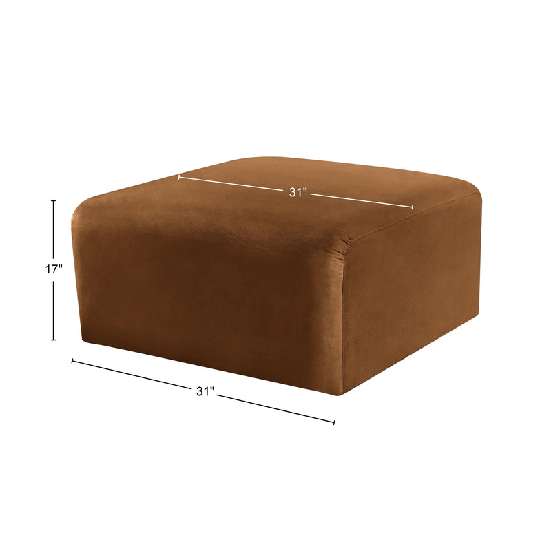 Diamond Modern Furniture Meridian Ottomans Ottomans 103Saddle-Ott IMAGE 8