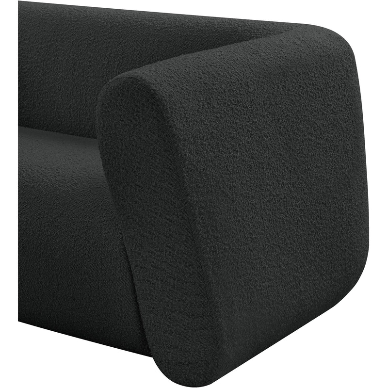 Diamond Modern Furniture Meridian Loveseats Stationary 113Black-L IMAGE 12