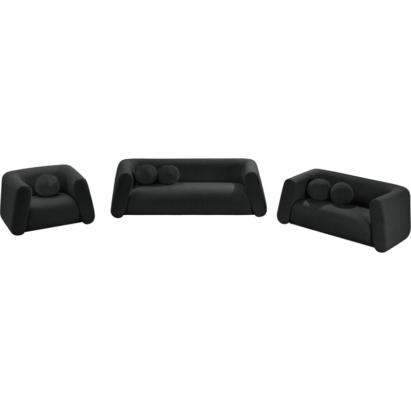 Diamond Modern Furniture Meridian Loveseats Stationary 113Black-L IMAGE 14