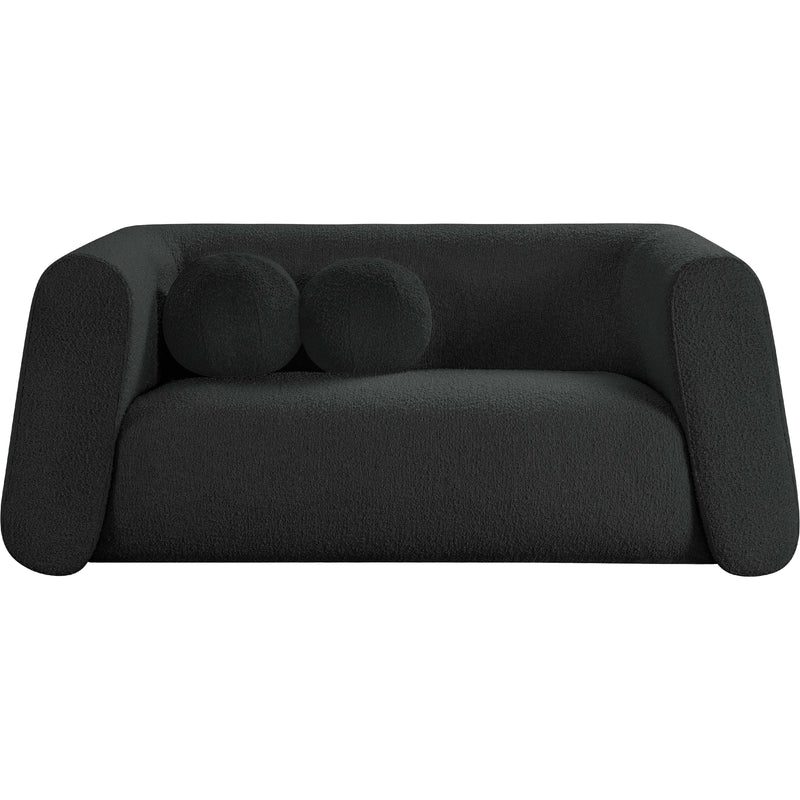 Diamond Modern Furniture Meridian Loveseats Stationary 113Black-L IMAGE 4