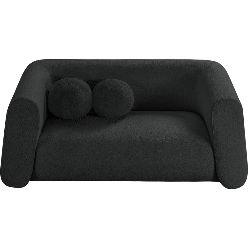 Diamond Modern Furniture Meridian Loveseats Stationary 113Black-L IMAGE 5