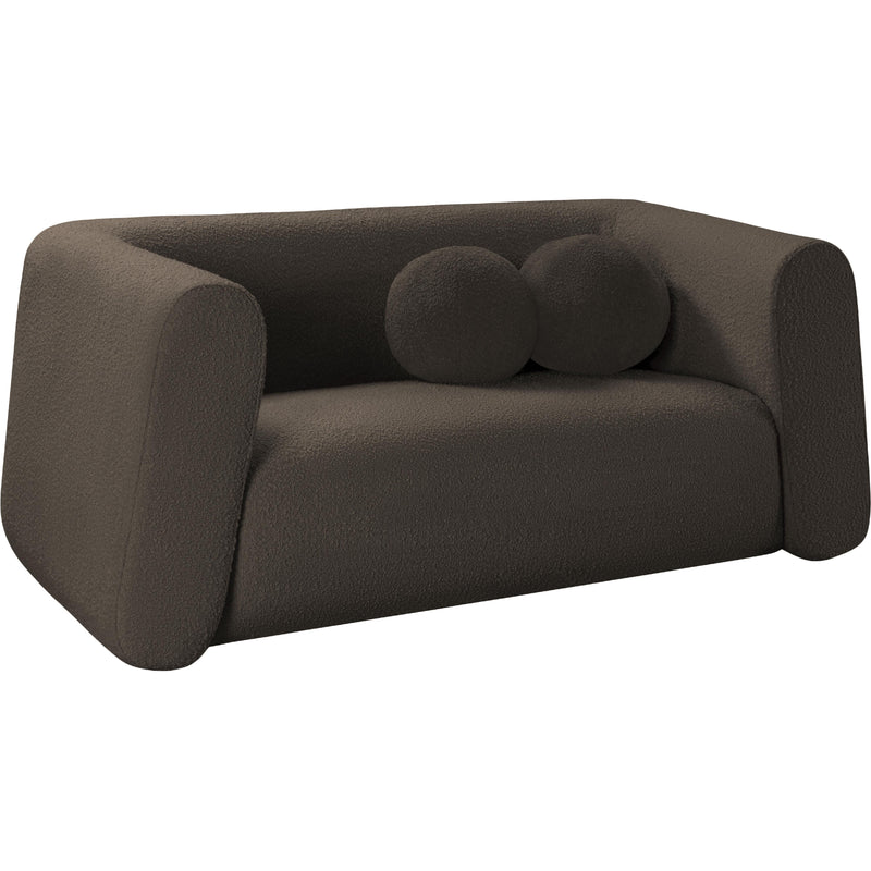 Diamond Modern Furniture Meridian Loveseats Stationary 113Brown-L IMAGE 3