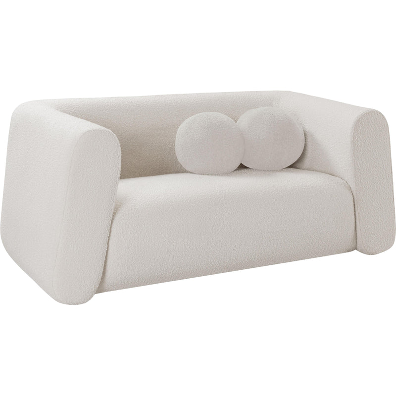 Diamond Modern Furniture Meridian Loveseats Stationary 113Cream-L IMAGE 3