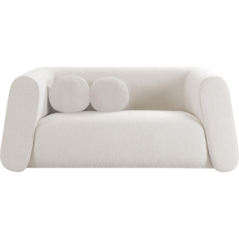 Diamond Modern Furniture Meridian Loveseats Stationary 113Cream-L IMAGE 4